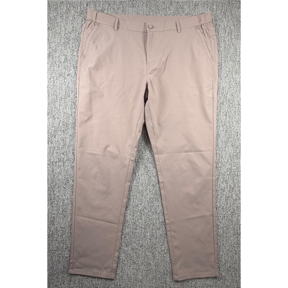 Jack Archer Jetsetter Pants Men 38(40)x32 Oak Khaki Tech Chino Trousers Stretch